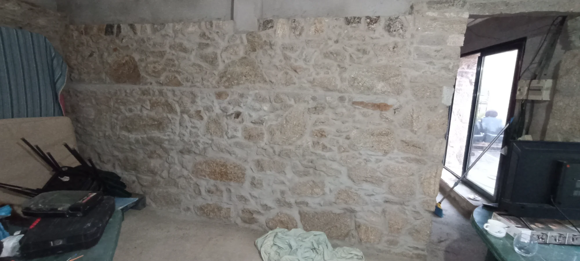 Trabajo en piedra vista