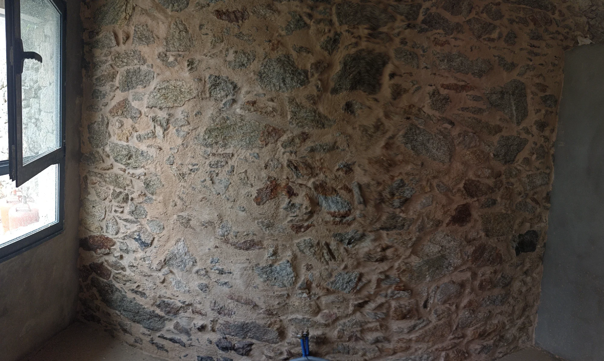Restauración de muro de piedra